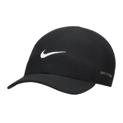 Tenniskleding-Nike Dri-FIT ADV Club tennispet black white