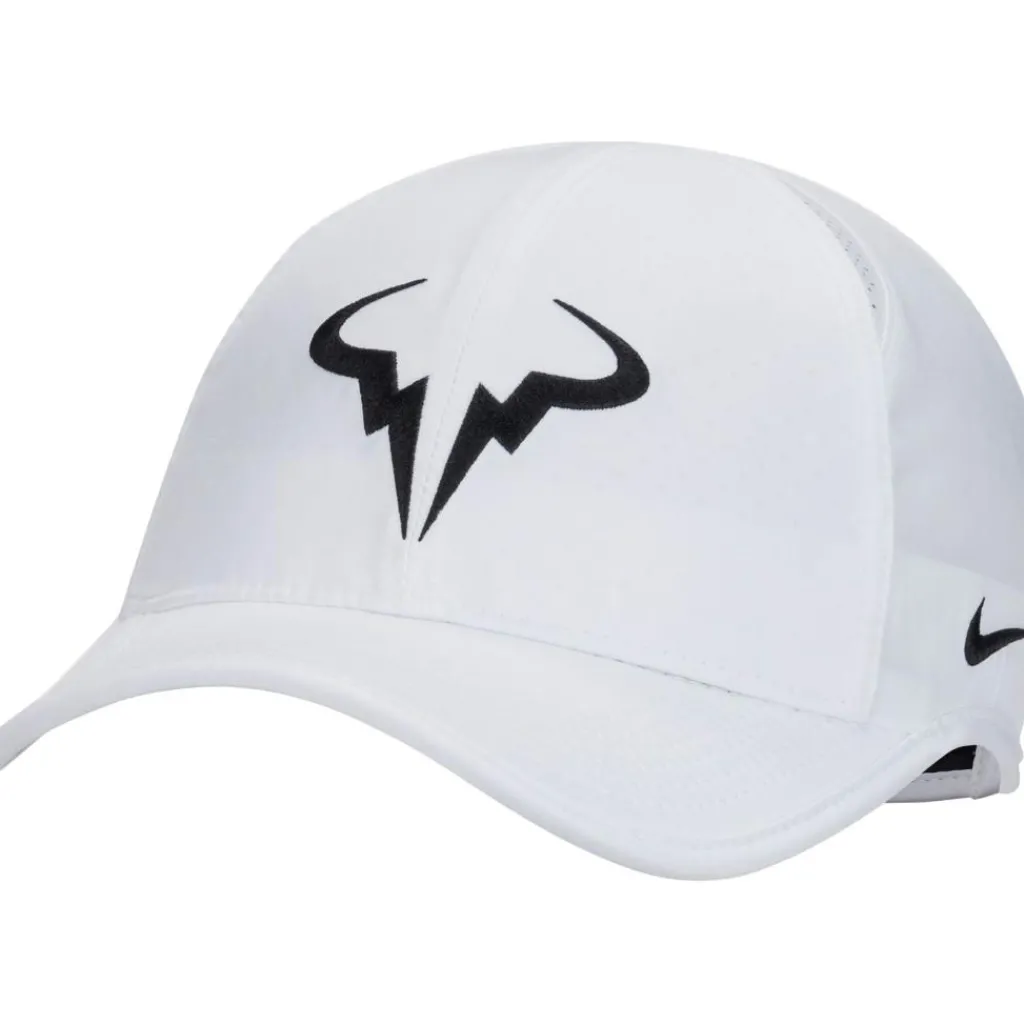 Nike Dri-FIT Club tennispet white black< Tenniskleding