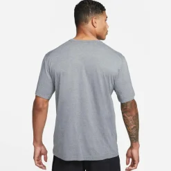 Sportshirt-Nike Dri-FIT Hyverse shirt heren smoke grey heather black