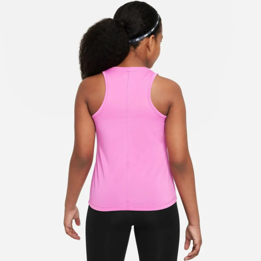 Nike Dri-FIT One tanktop junior playful pink white< Shirts, Polo's & Blouses