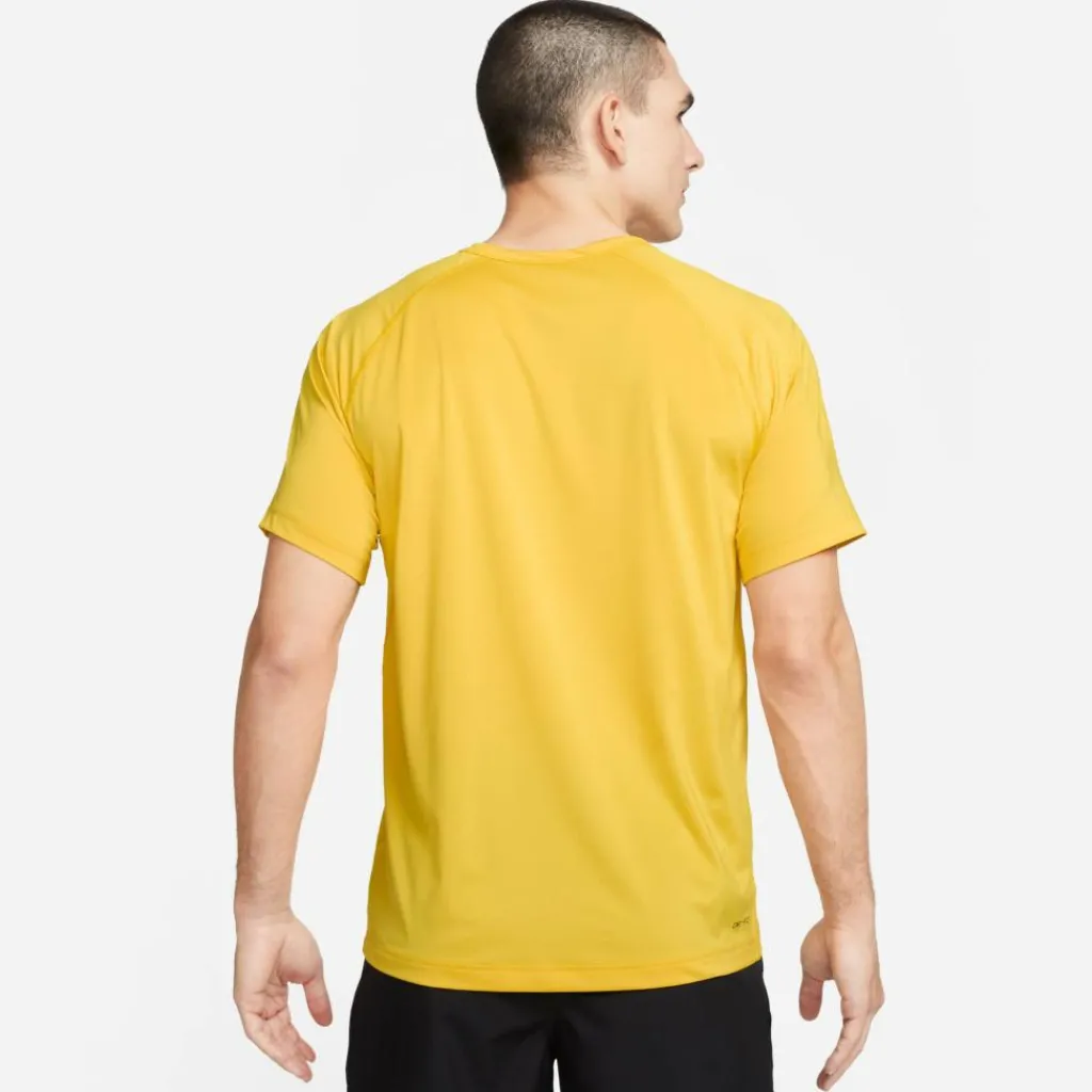 Sportshirt-Nike Dri-FIT Ready shirt heren vivid sulfur black