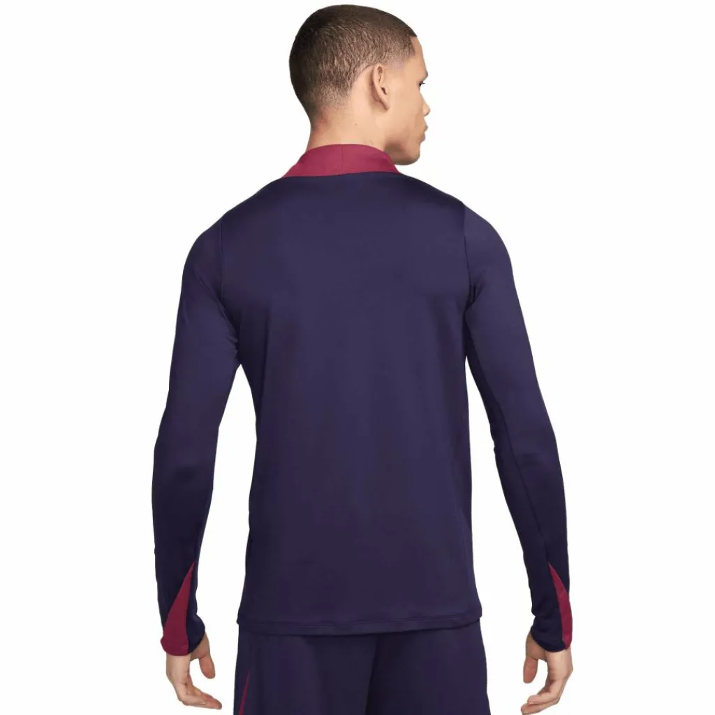 Nike Engeland Strike Dri-FIT trainingsshirt heren purple ink rosewood white< Voetbalkleding