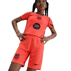 Voetbalkleding-Nike FC Barcelona derde short junior 25 - 26