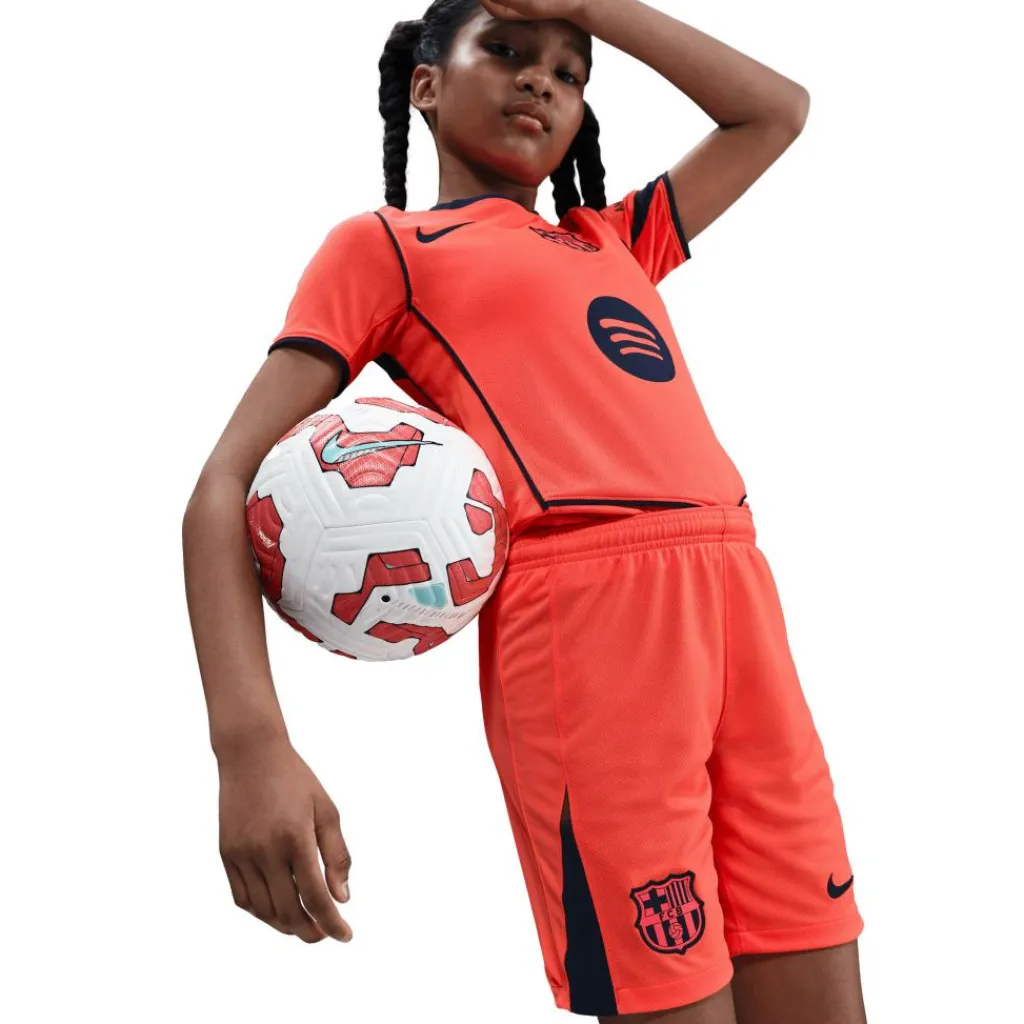 Voetbalkleding-Nike FC Barcelona derde short junior 25 - 26