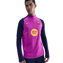 Nike FC Barcelona Strike trainingsshirt heren purple vivid purple midwest gold< Voetbalkleding