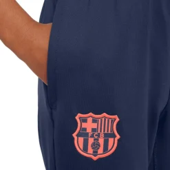 Voetbalkleding-Nike FC Barcelona Strike trainingsbroek junior midnight navy bright mango bright mango