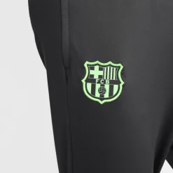 Voetbalkleding-Nike FC Barcelona Strike Derde trainingsbroek heren anthracite old royal lime blast