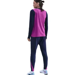 Voetbalkleding-Nike FC Barcelona Strike trainingsshirt dames purple vivid purple midwest gold