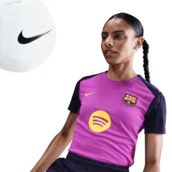 Voetbalkleding-Nike FC Barcelona Strike voetbalshirt dames