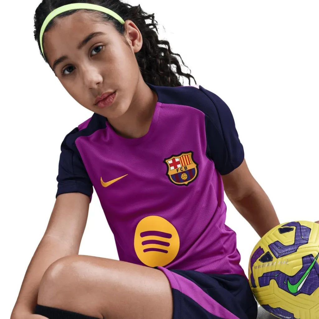Voetbalkleding-Nike FC Barcelona Strike voetbalshirt junior