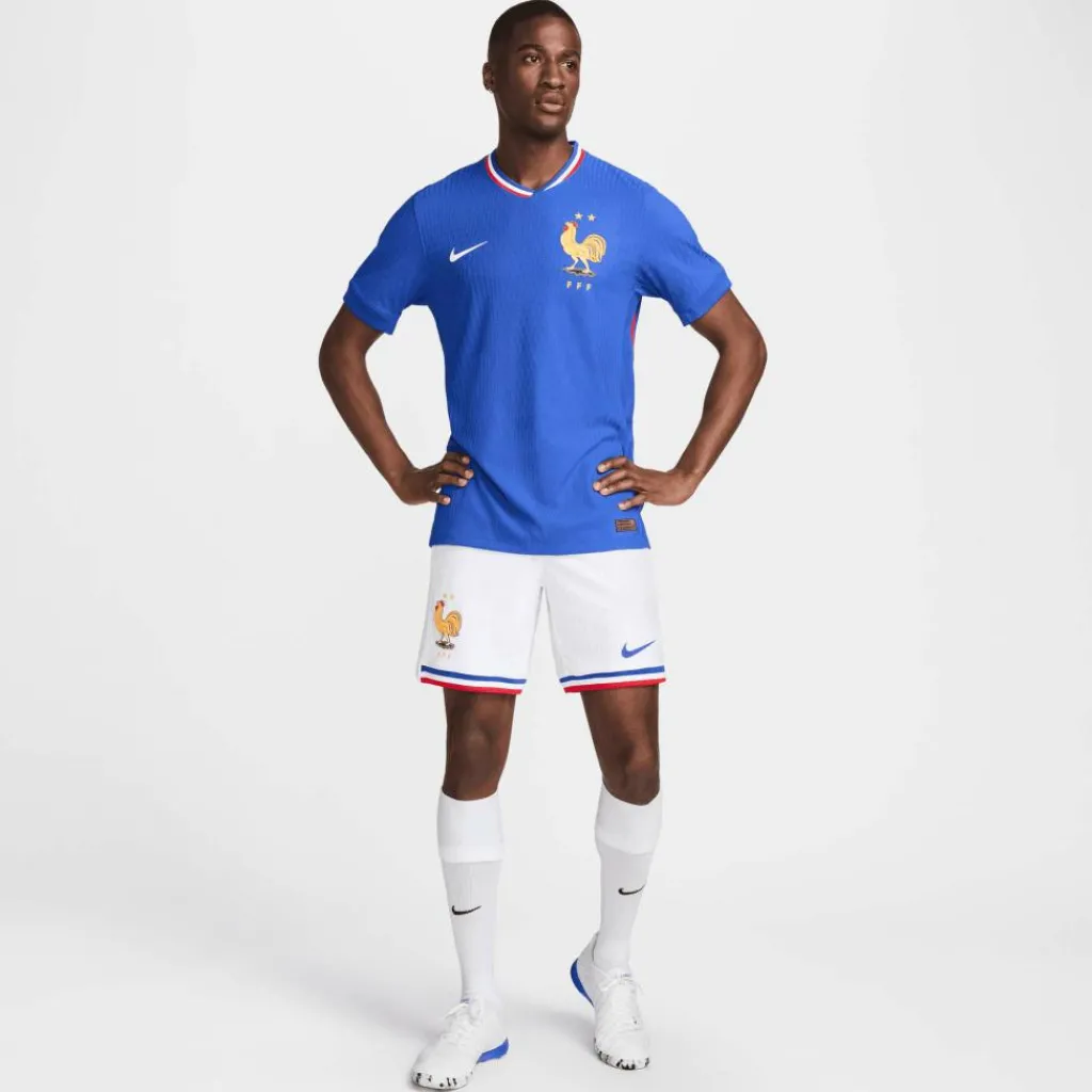 Voetbalkleding-Nike Frankrijk thuisshort 24 - 25