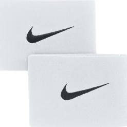 Scheenbeschermers Voetbal-Nike Guard Stay II scheenbeschermer bandjes white black