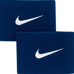 Scheenbeschermers Voetbal-Nike Guard Stay II scheenbeschermer bandjes navy wit