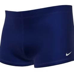 Nike Hydrastrong Solid Square Leg zwemboxer junior midnight navy< Zwembroek