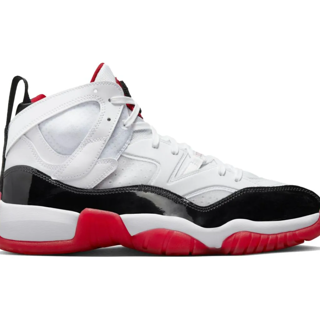 Nike Jumpman Two Trey schoenen heren white gym red black< Schoenen