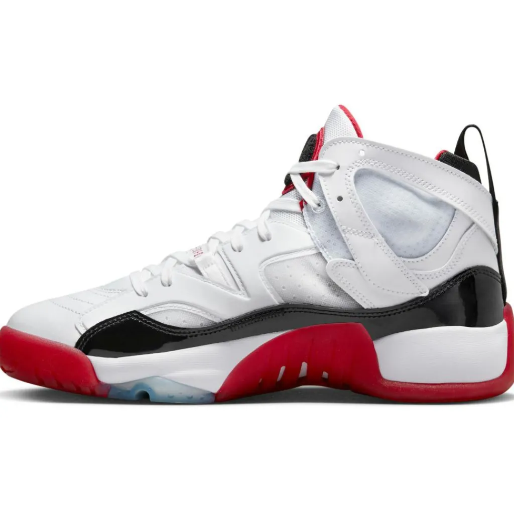 Nike Jumpman Two Trey schoenen heren white gym red black< Schoenen
