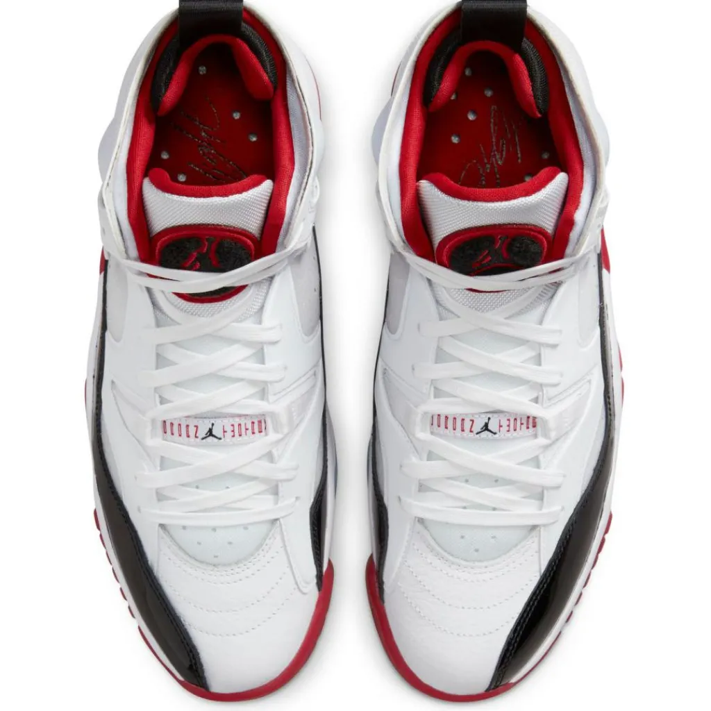 Nike Jumpman Two Trey schoenen heren white gym red black< Schoenen