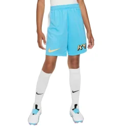 Nike KM Dri-FIT voetbalbroekje junior baltic blue white< Voetbalkleding