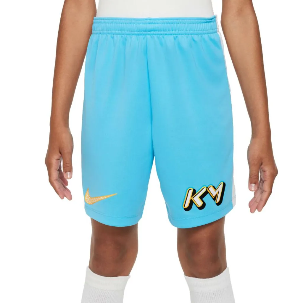 Nike KM Dri-FIT voetbalbroekje junior baltic blue white< Voetbalkleding