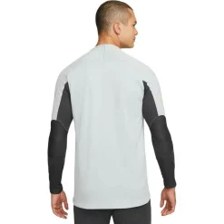 Voetbalkleding-Nike Liverpool FC Strike Winter Warrior trainingsshirt heren wolf grey anthracite chrome yellow