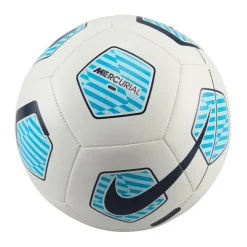 Voetbal Kopen-Nike Mercurial Fade voetbal white blue fury blackened blue