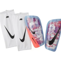 Scheenbeschermers Voetbal-Nike Mercurial Lite scheenbeschermers cobalt bliss wit zwart