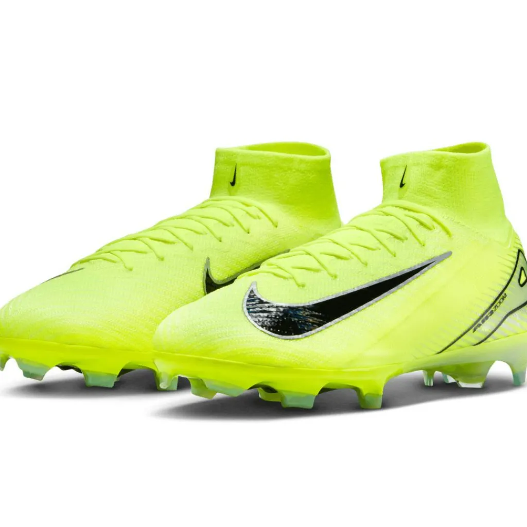 Nike Mercurial Superfly 10 Elite FG voetbalschoenen heren volt black< Voetbalschoenen