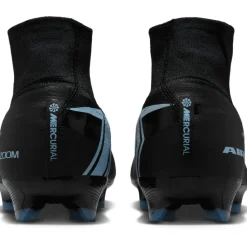 Nike Mercurial Superfly 10 Pro FG voetbalschoenen black ice blue< Voetbalschoenen