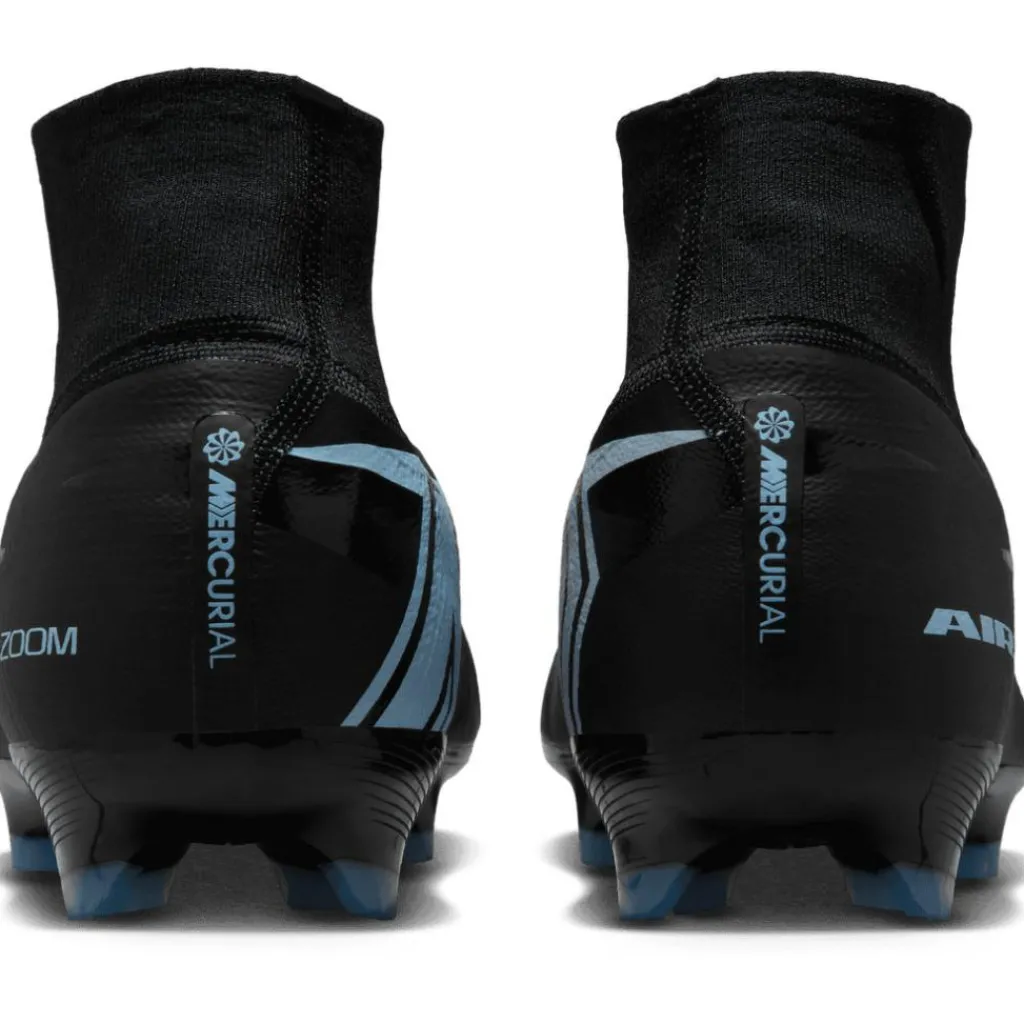 Nike Mercurial Superfly 10 Pro FG voetbalschoenen black ice blue< Voetbalschoenen