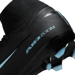 Nike Mercurial Superfly 10 Pro FG voetbalschoenen black ice blue< Voetbalschoenen