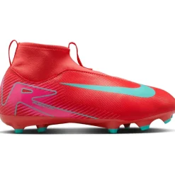 Voetbalschoenen-Nike Mercurial Superfly 10 Academy FG AG voetbalschoenen junior ember glow aurora green