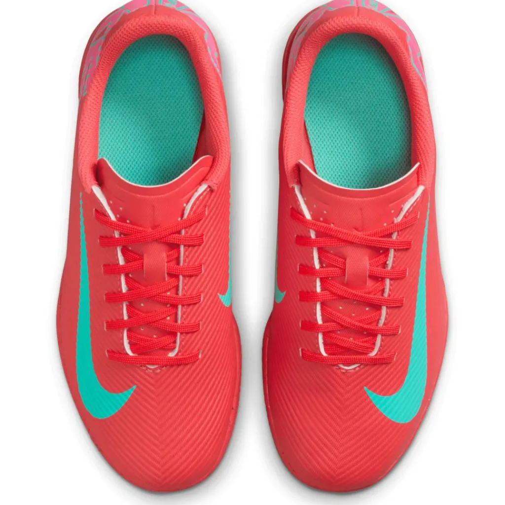 Voetbalschoenen-Nike Mercurial Vapor 16 Club IC zaalvoetbalschoenen junior ember flow aurora green