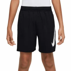 Sportbroek-Nike Multi Dri-FIT short junior black white