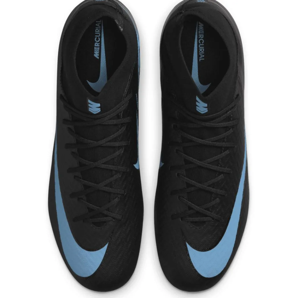 Nike Mercurial Superfly 10 Academy FG - AG en MG voetbalschoenen black ice blue< Voetbalschoenen