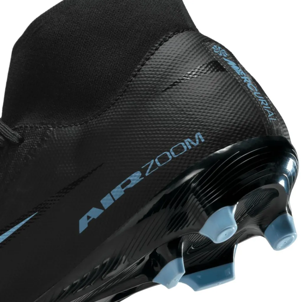 Nike Mercurial Superfly 10 Academy FG - AG en MG voetbalschoenen black ice blue< Voetbalschoenen