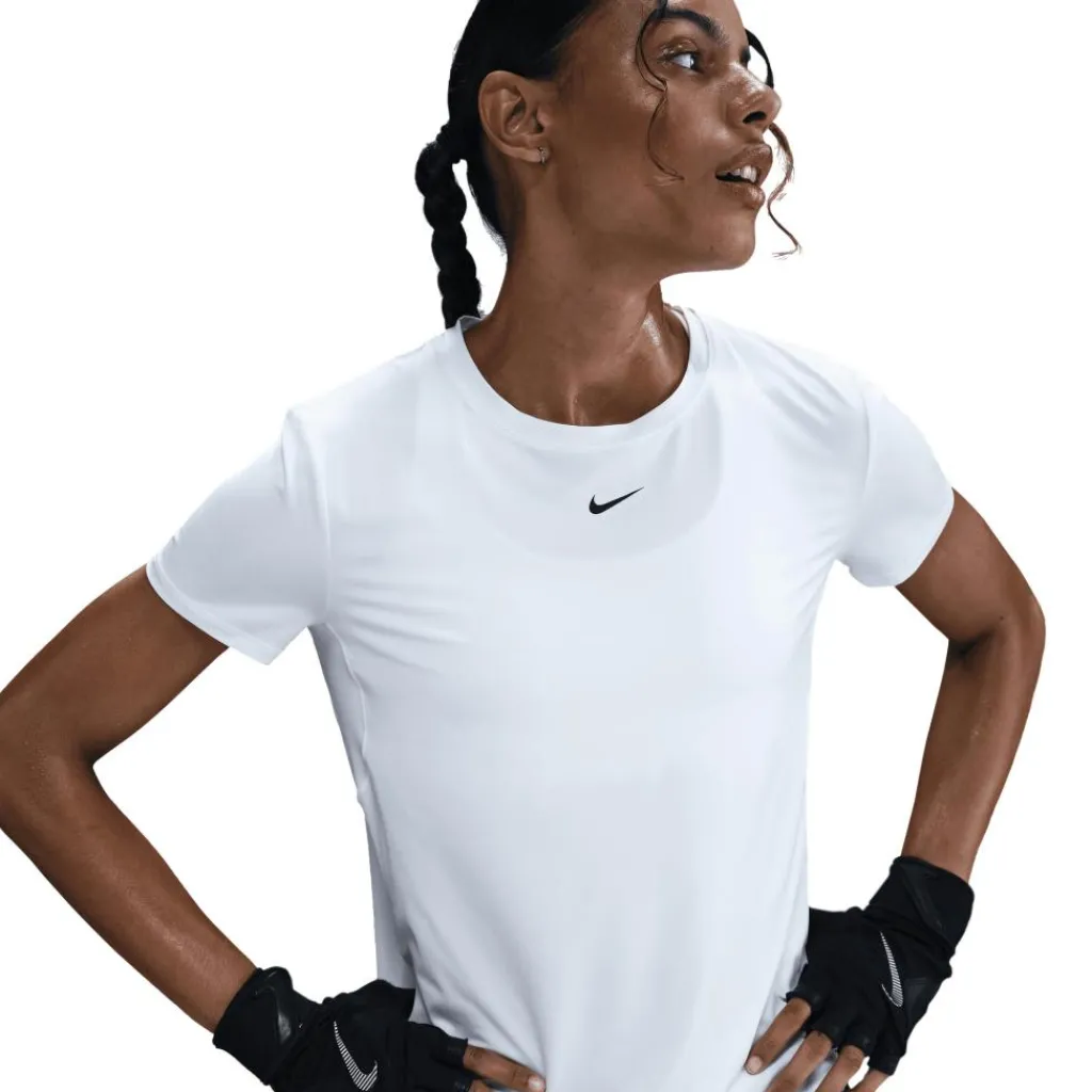 Nike One Classic shirt dames white< Sportshirt