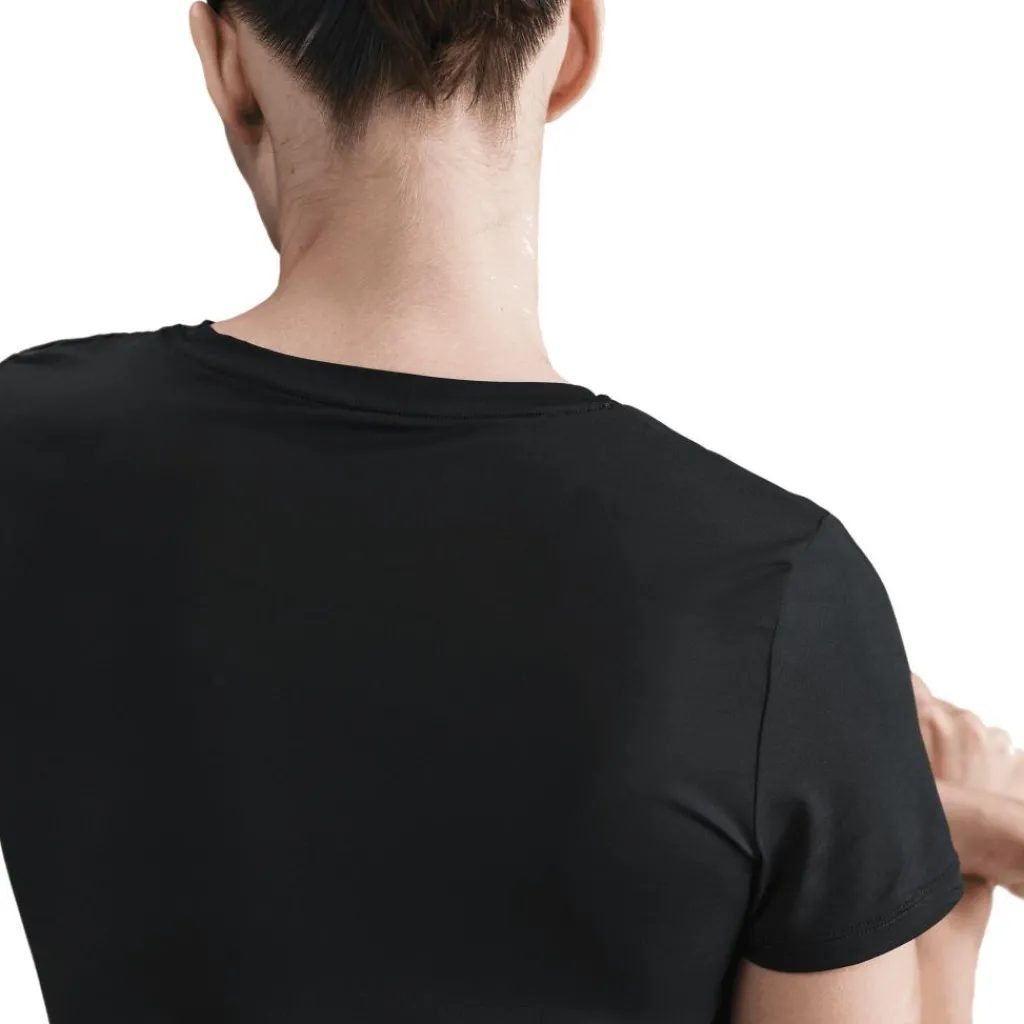 Nike One Classic shirt dames white black< Sportshirt