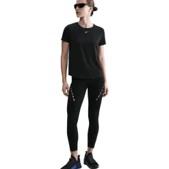 Nike One Classic shirt dames white black< Sportshirt