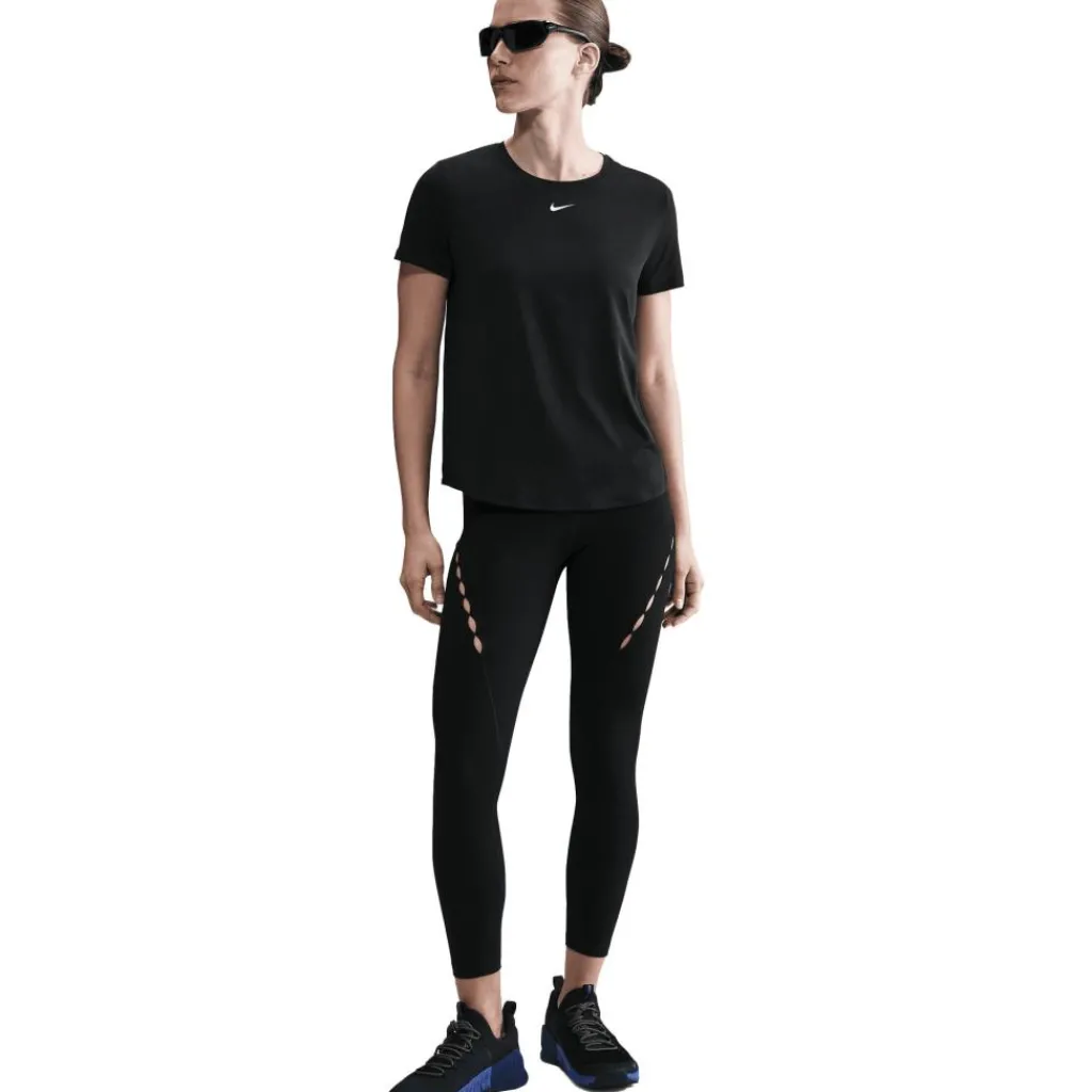 Nike One Classic shirt dames white black< Sportshirt