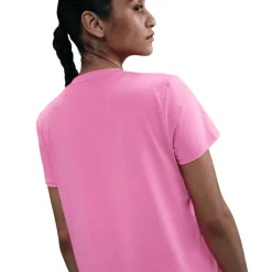 Sportshirt-Nike One Classic shirt dames playful pink white