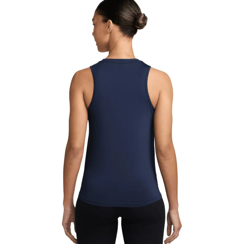 Nike One Classic tanktop dames midnight navy white< Sportshirt