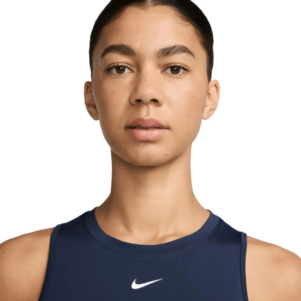 Nike One Classic tanktop dames midnight navy white< Sportshirt