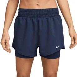 Sportbroek-Nike One short dames midnight navy