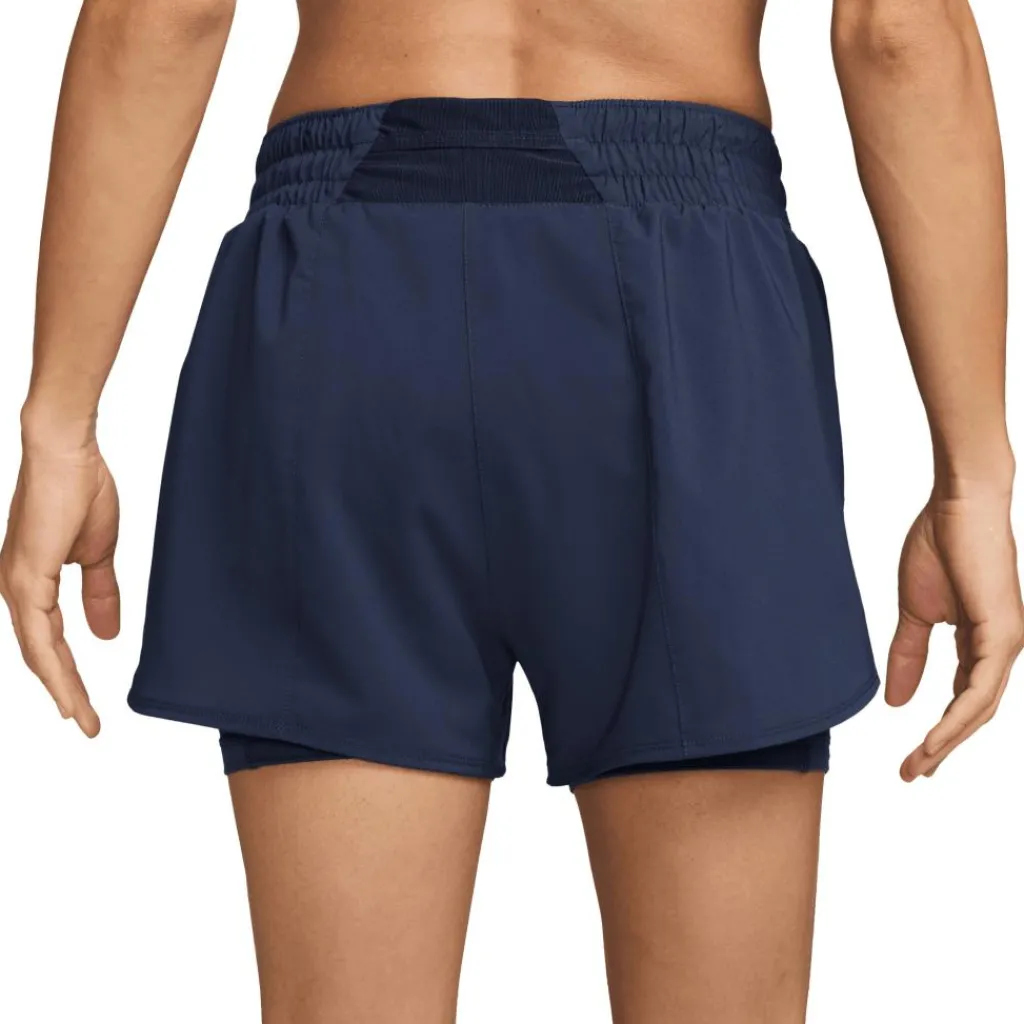 Sportbroek-Nike One short dames midnight navy