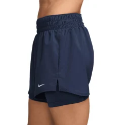 Sportbroek-Nike One short dames midnight navy