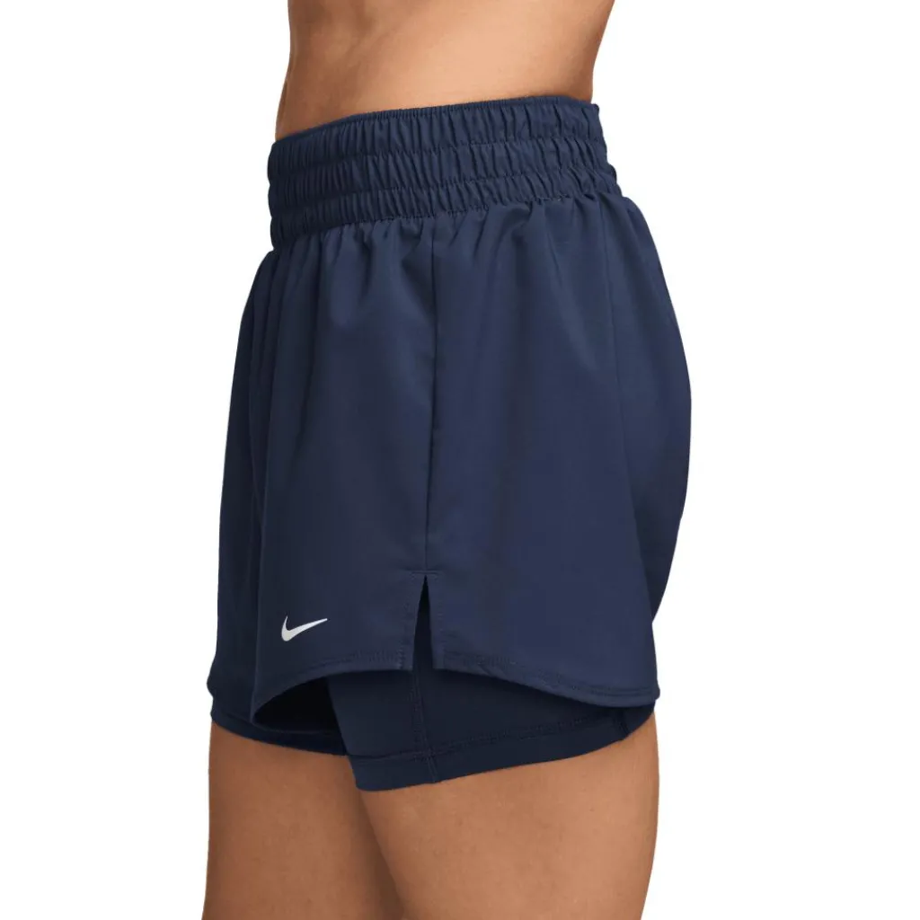Sportbroek-Nike One short dames midnight navy