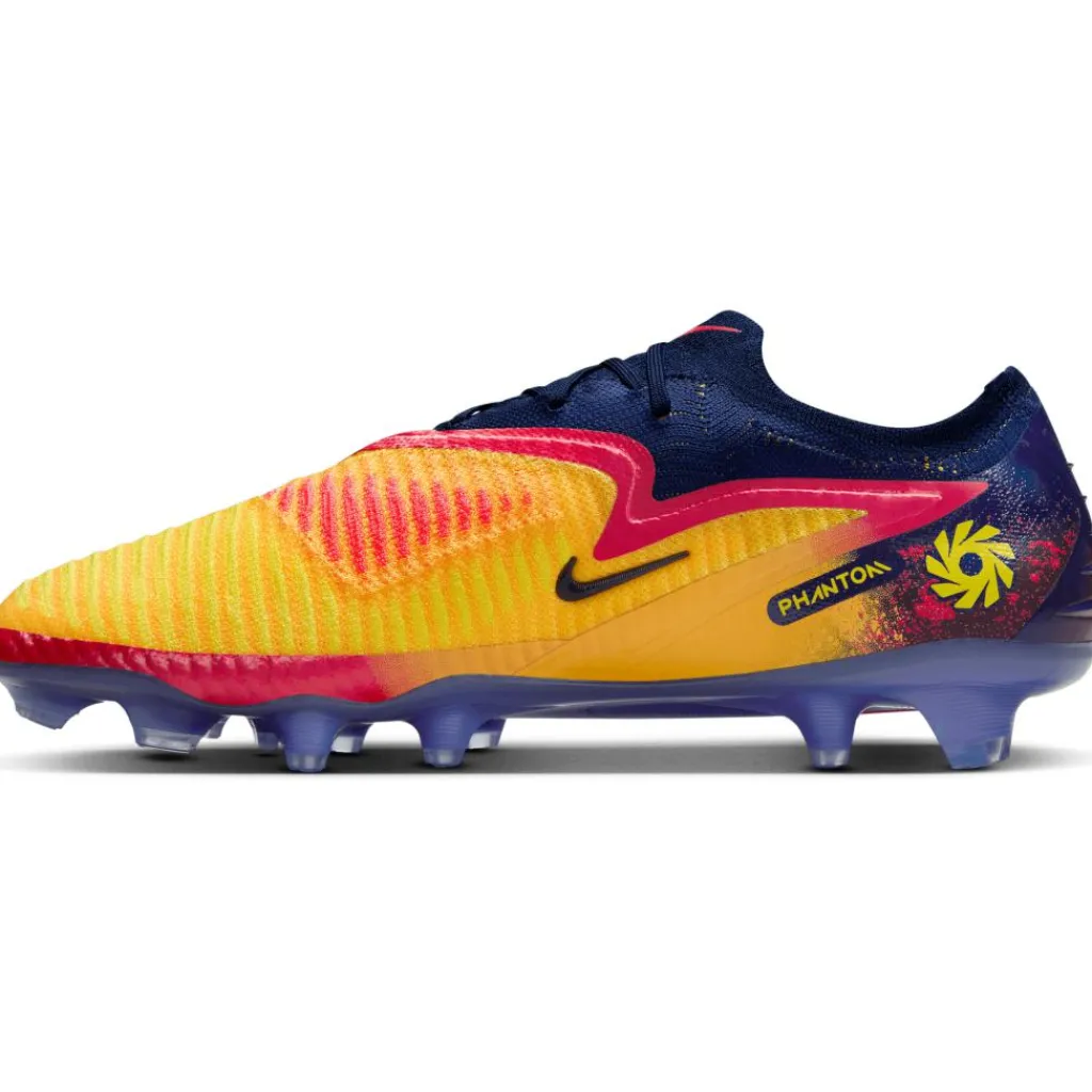Nike Phantom 6 Low Elite 'Erling Haaland' FG voetbalschoenen heren laser orange blue void lemon< Voetbalschoenen