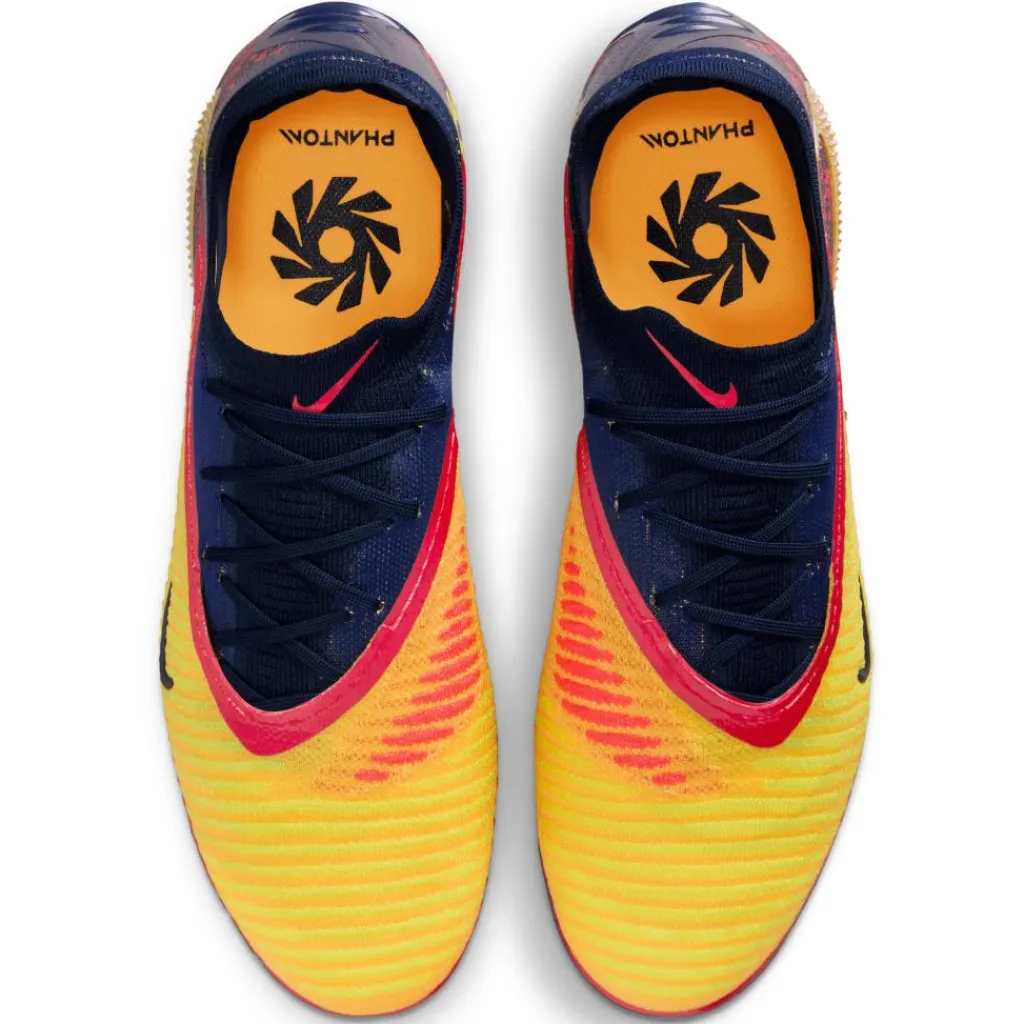 Nike Phantom 6 Low Elite 'Erling Haaland' FG voetbalschoenen heren laser orange blue void lemon< Voetbalschoenen