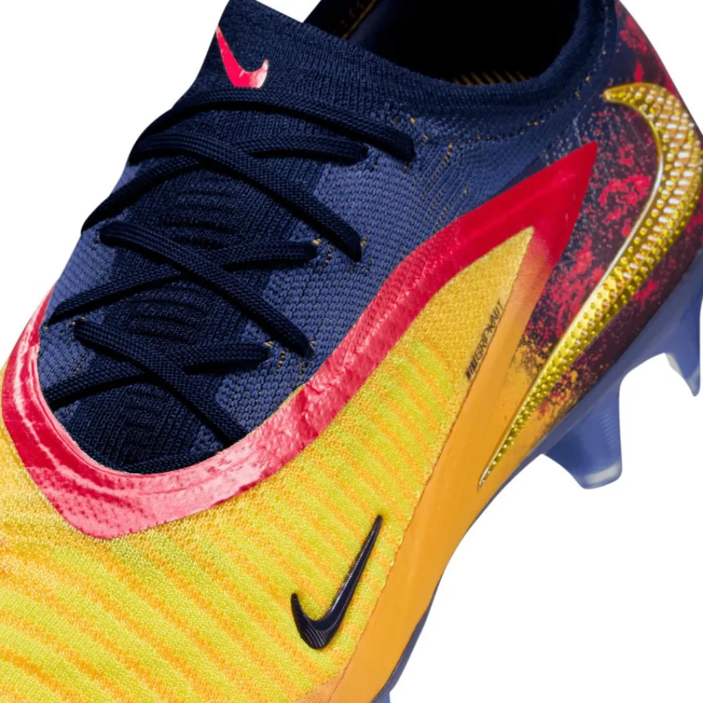Nike Phantom 6 Low Elite 'Erling Haaland' FG voetbalschoenen heren laser orange blue void lemon< Voetbalschoenen