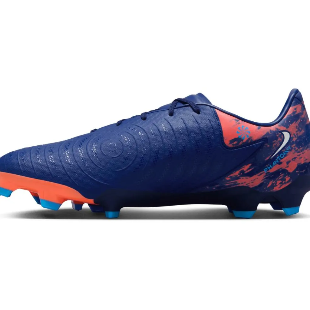 Nike Phantom GX 2 Academy Erling Haaland FG AG voetbalschoenen blue void chrome< Voetbalschoenen